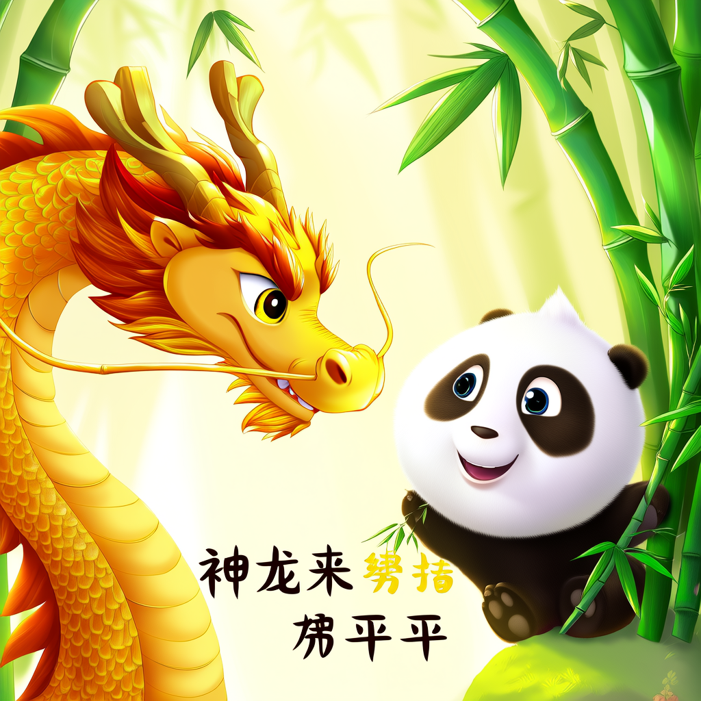 神龙来帮助平平